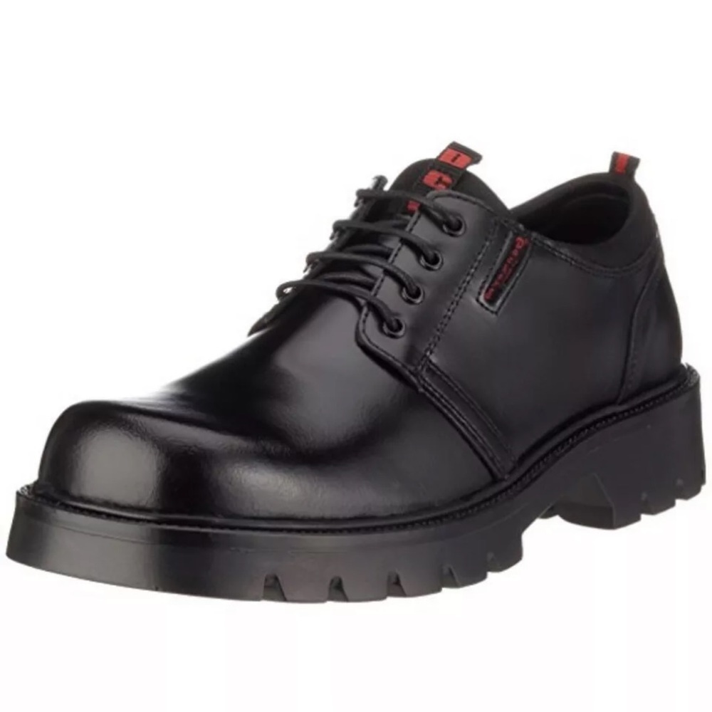 Dockers by Gerli Men’s Classic Lace up Shoes Club Black Size 41